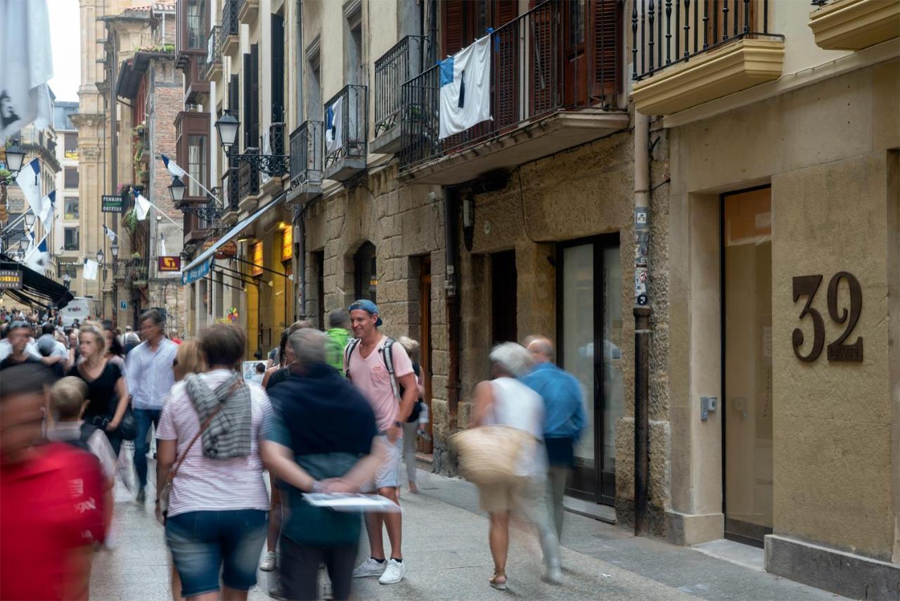 32 De Agosto Rooms By Sansebastianforyou San Sebastian Bagian luar foto